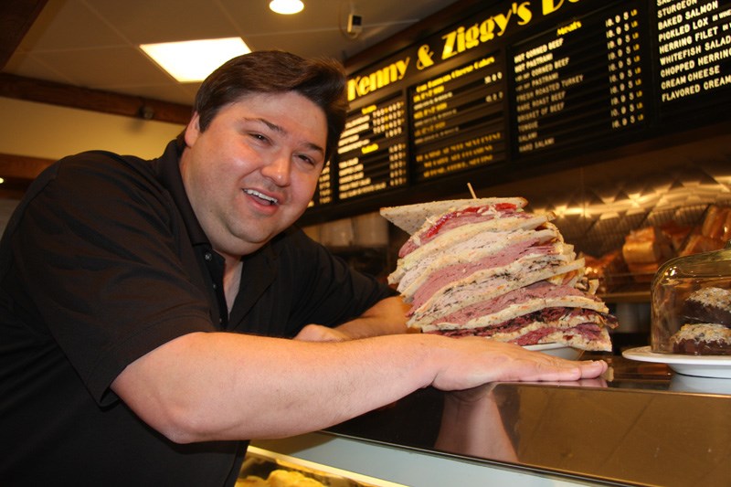 Ziggy Gruber And A Monster Sandwich