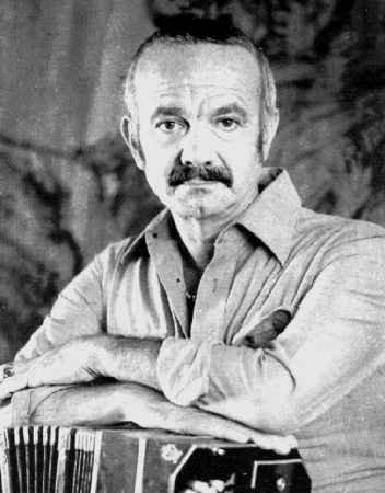 Astor Piazzolla with Bandoneon