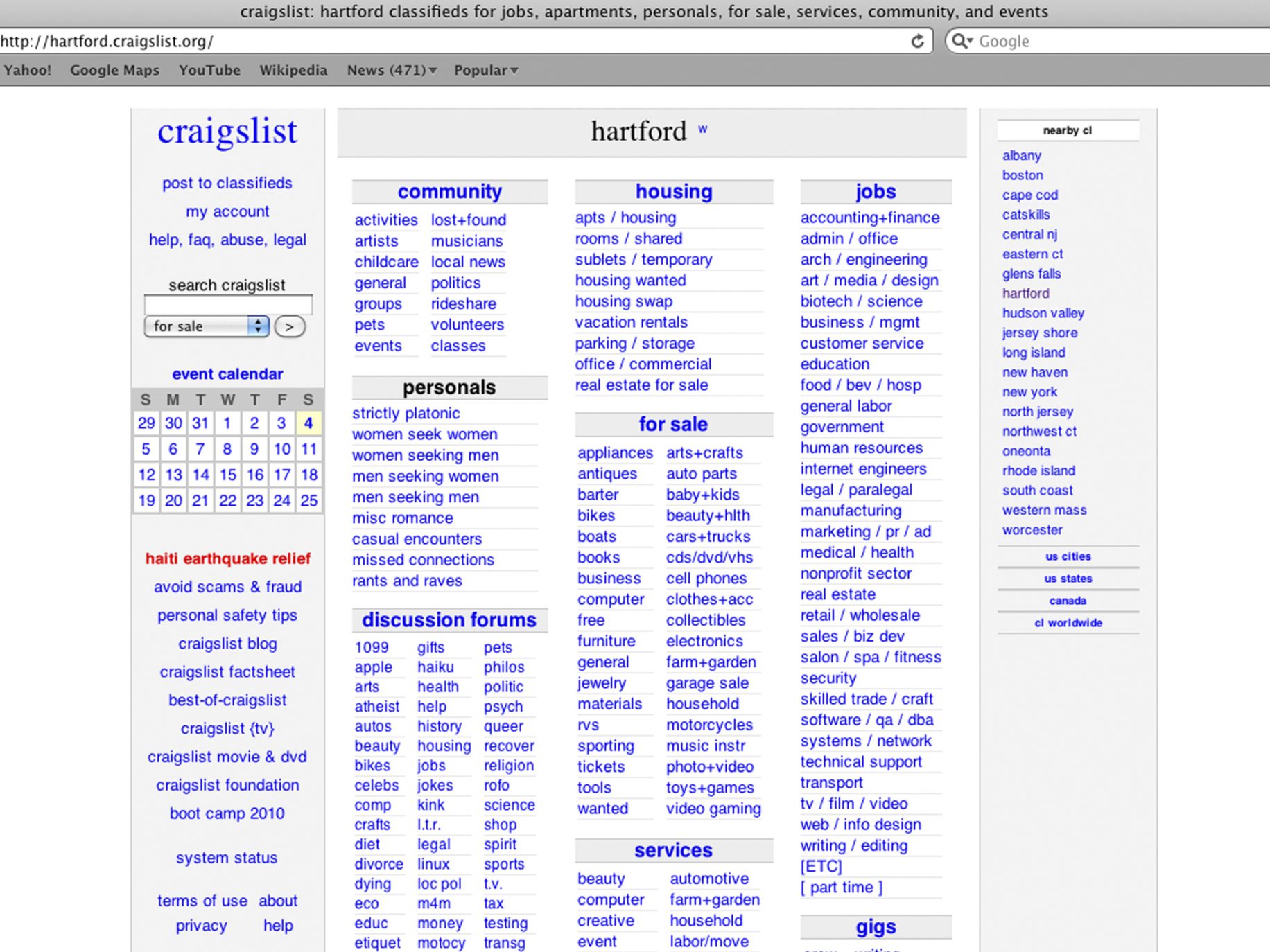 Craigslist Shuts Down Personals Section After Congress ...