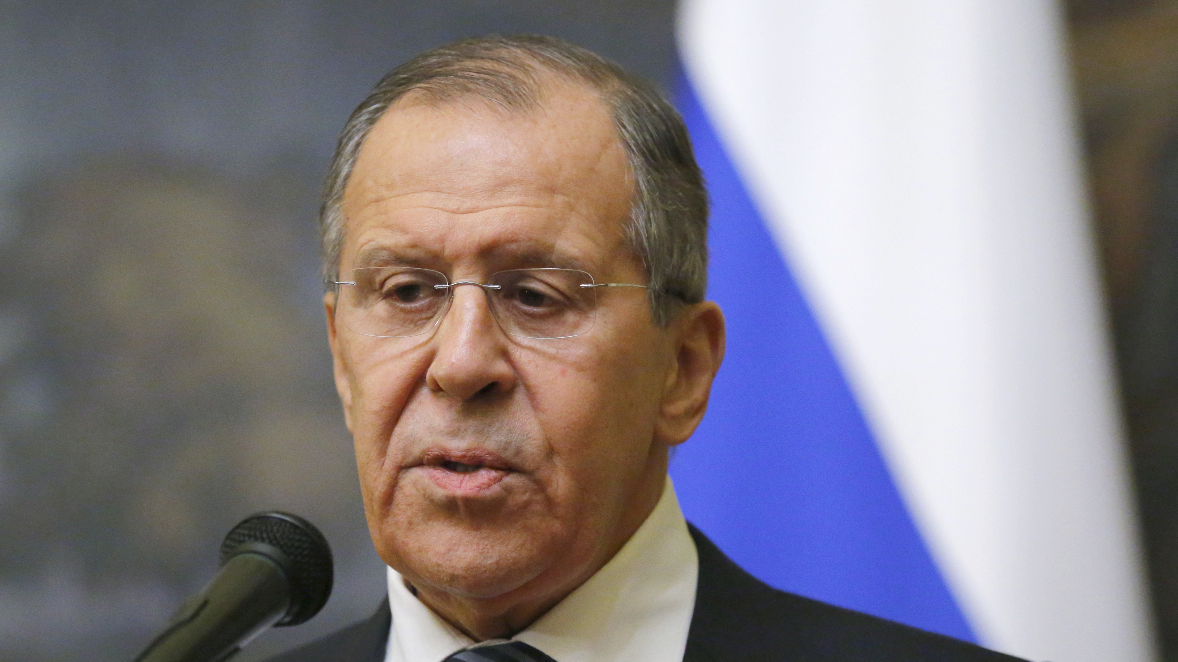 Russian Foreign Minister Sergey Lavrov announced Thursday that Moscow is expelling 60 U.S. diplomats.

