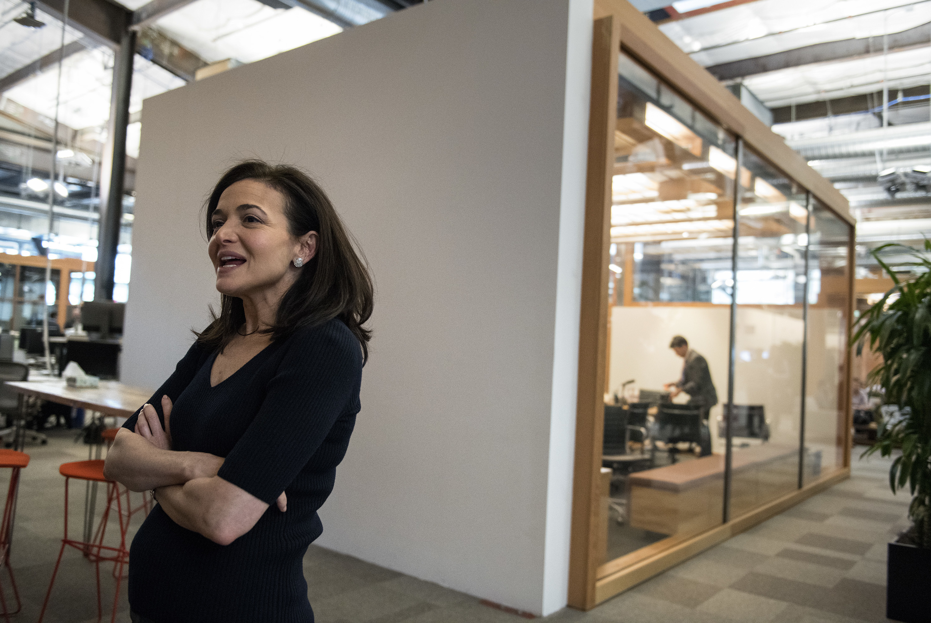 Facebook's chief operating officer, Sheryl Sandberg interviewed at the company's offices in Menlo Park, Calif., on Thursday told NPR: 