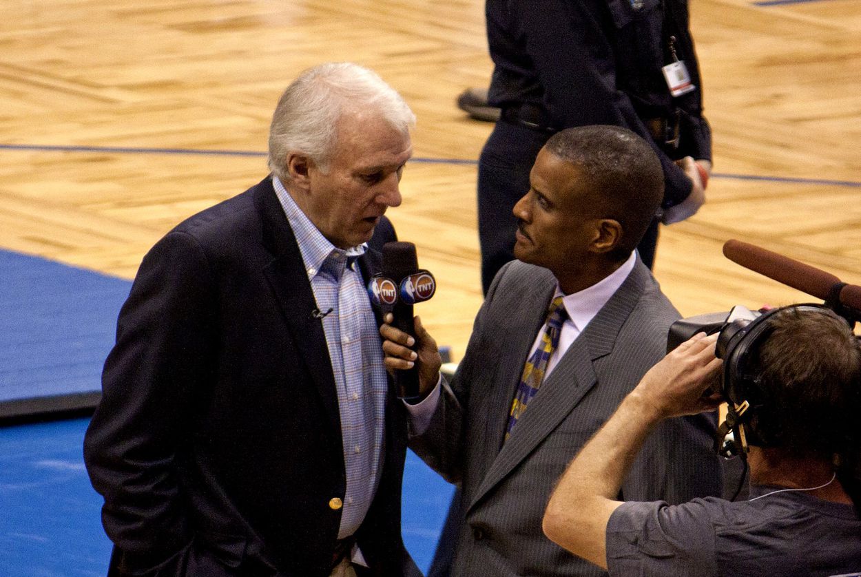 Spurs coach Gregg Popovich in Florida in 2010.