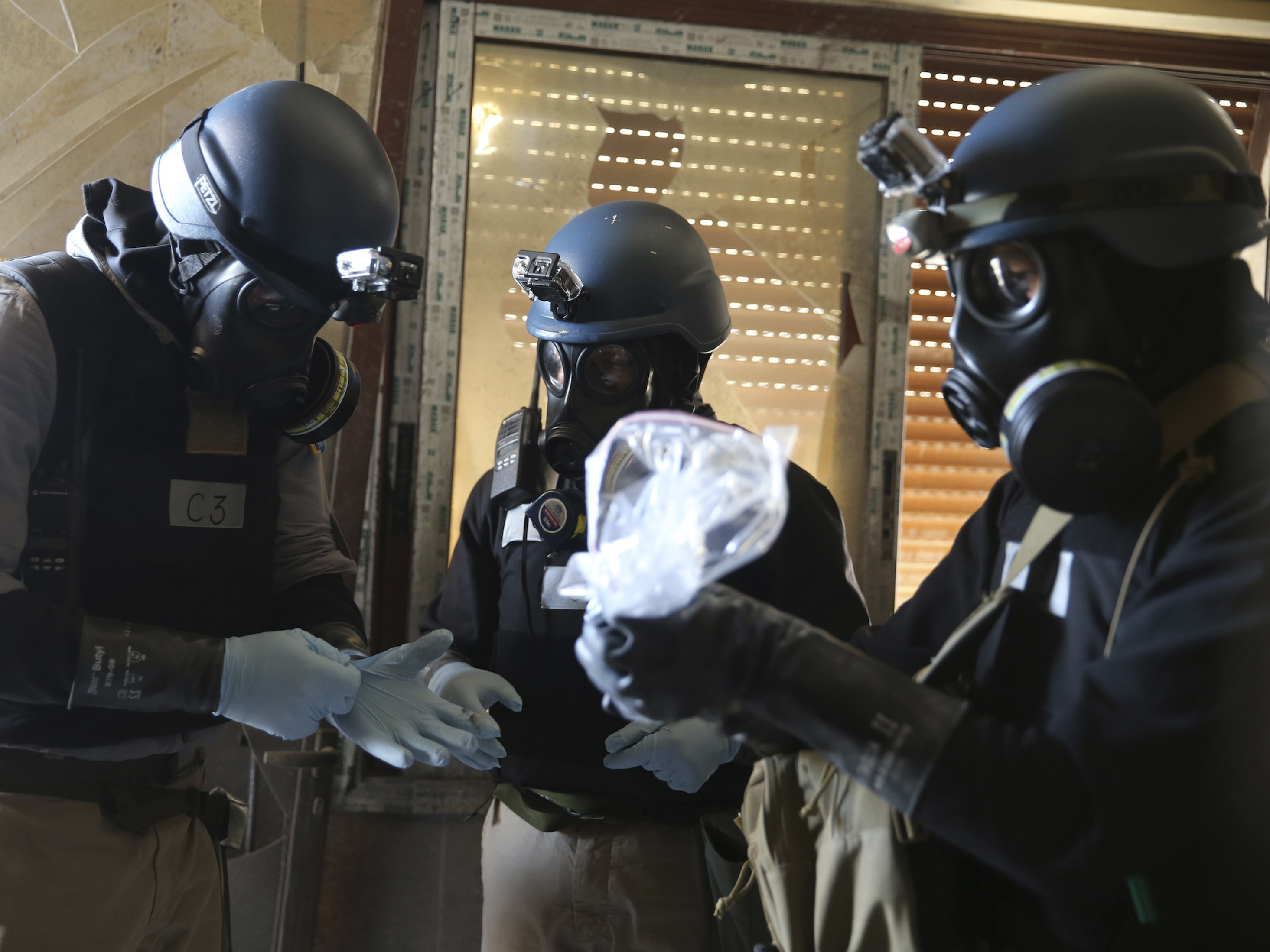 In 2013, chemical weapons inspectors working in the suburbs outside of Damascus were able to confirm the use of the nerve agent sarin.