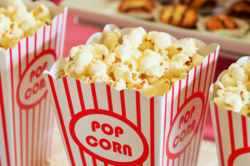 Popcorn Movie Theater - Pixabay