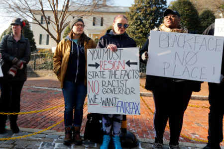 Virginia Governor Blackface Protest