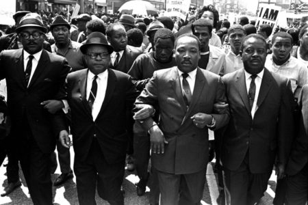 Dr. Martin Luther King, Jr. in Memphis