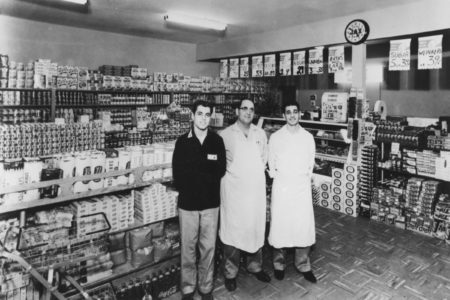 Italian Men in Grocery Store