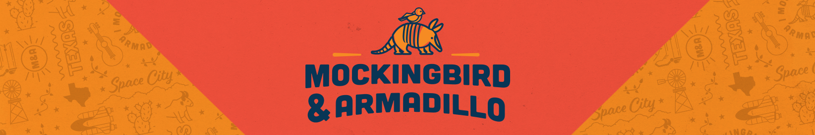 Mockingbird & Armadillo page banner
