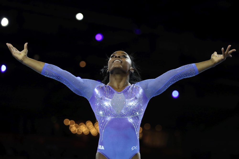 Olympic gymnast Simone Biles