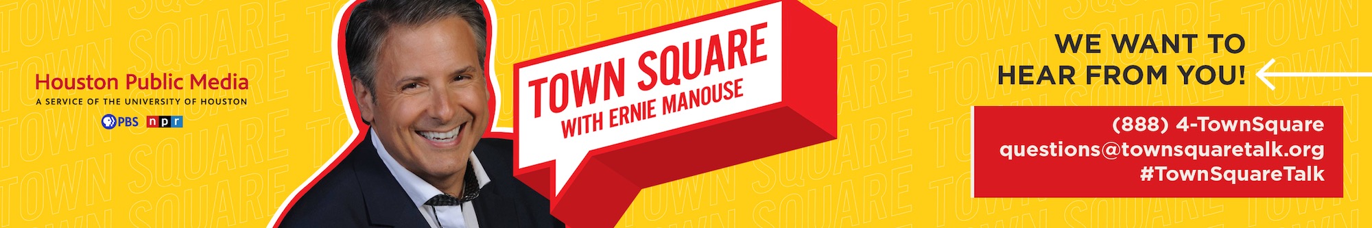 Town Square with Ernie Manouse page banner