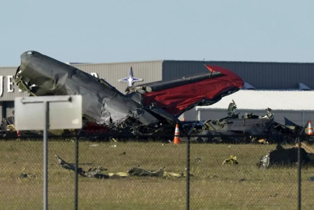 Dallas air show plane crash